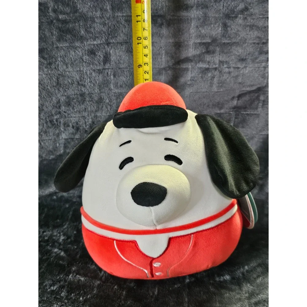 Squishmallows Peanuts‎ Snoopy Baseball Uniform 8 Inch Plush Toy SQPN00099 NEW